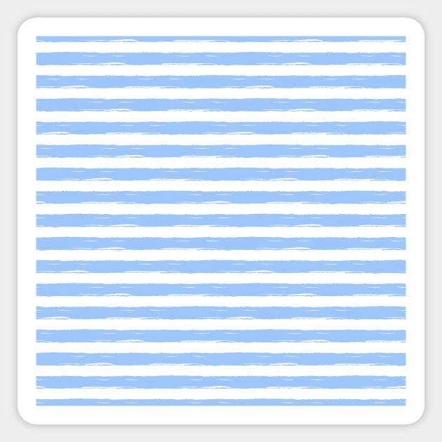 pastel blue stripes Sticker by LaPetiteBelette